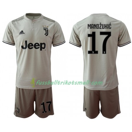 Fußballtrikots Juventus Turin Mandzukic 17 Kinder 2018-2019 Kurzarm Auswärts-trikot kaufen